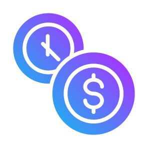 Credit, Money, Pay Later, Loan, Bank, Finance, Term, Time icon