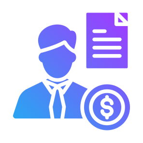 Debtor, Financial, People, User, Tax, Business, Finance icon