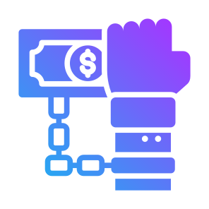 Payment, Obligation, Bankruptcy, Debt, Business And Finance, Crisis, Tied, Dollar,  Chain icon