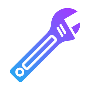 Adjustable Spanner, Wrench, Repair, Maintenance, Tools And Utensils, Spanner icon