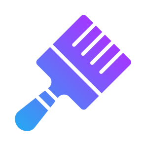 Paint Brush, Repair, Construction And Tools, Art And Design icon