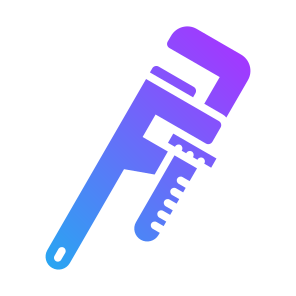 Pipe Wrench, Settings, Plumbing, Plunger, Wrench Tool icon