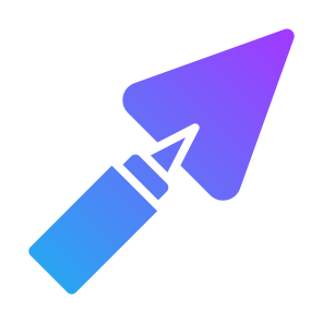 Trowel, Shovel, Spade, Gardening Tools, Farming And Gardening icon