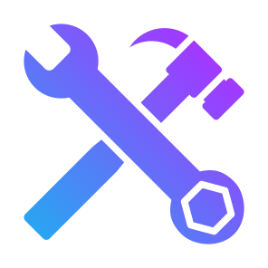 Wrench, Hammer, Worker, Improve, Construction And Tools icon