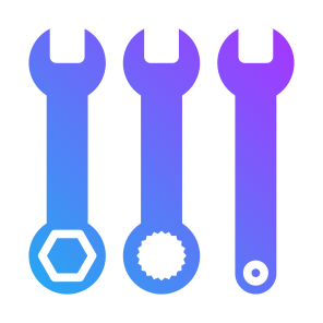Wrenches, Mechanic, Repair, Maintenance, Technical Support icon