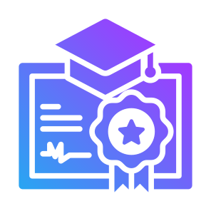 Diploma, Certificate, Graduation, Certification, College icon