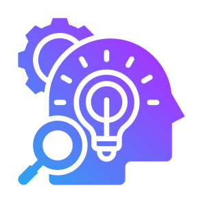 Intelligence, Search, Analysis, Creativity, Idea icon