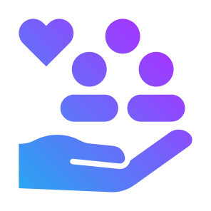 Public Service, People, Support, Community, Empathy icon