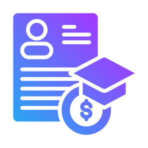 Scholarship, Study, Education, Funding, Compensation icon