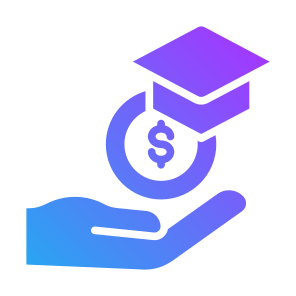 Scholarship, Study, Money, Funding, Compensation icon