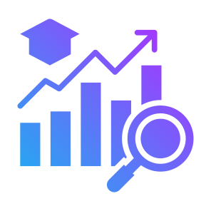 Study, Statistics, Student, Analysis, Academy icon