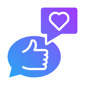 Feedback, Hand, Like, Review, Thumbs Up  icon