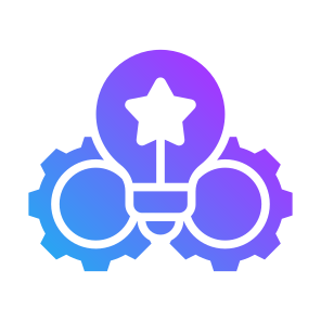 Innovation, Idea, Creative, Think Out Of The Box, Solution icon