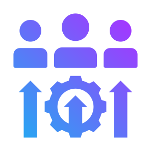 Leadership Skills, Growth, Teamwork,  Team Leader, Skill Development icon