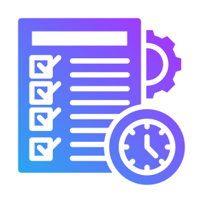 Task Management, Project, Deadline, Duration, Task List  icon