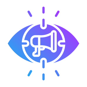 Advertising, Eye, Marketing, Vision, Promotion icon