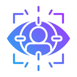 Eye, Tracking, Sensor, Technology, Virtual Reality icon