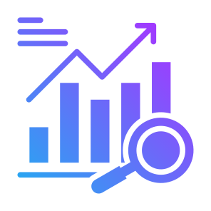 Qualitative, Analysis, Marketing, Statistic, Research icon