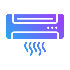 Air Conditioner, Smart, Wireless, Sensor, Electronics, Smart Home icon