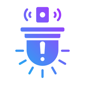 Alarm, Security, Emergency, Warning, Urgent, Sensor, Wireless icon