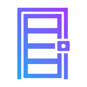 Smart Door, Door, Lock, Electronics, Smart Home, Smart Lock, Sensor icon