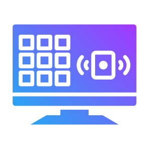 Smart Tv, Led, Television, Screen, Tv, Sensor, Wireless icon