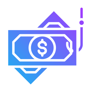 Bait, Money, Dollar, Banknote icon
