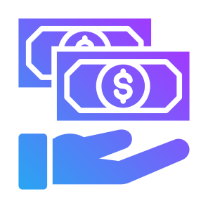 Banknote, Money, Hand, Cash, Give Money  icon