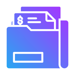 Folder, Dollar, Bill, Archive, Files And Folders icon