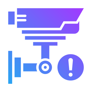 Surveillance, Technology, Security,  Security Camera, Sign icon