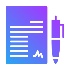 Contract, Sign, File, Document, Files And Folders icon