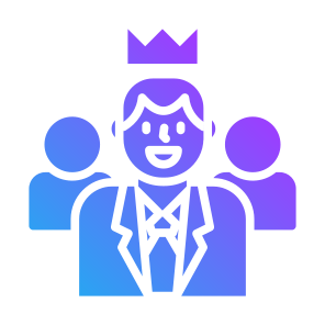 Leader, User, Team, Boss, Members  icon