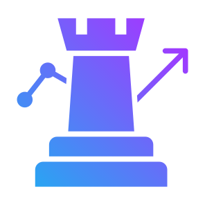 Strategy, Planning, Statistics, Chess Piece, Tactics icon