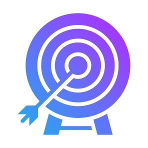 Target, Goal, Objective, Targeting, Dart Board icon
