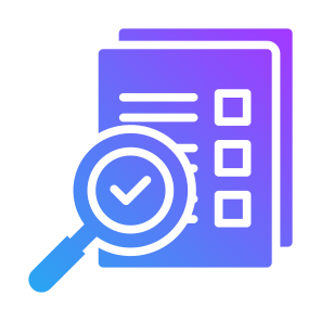 Verification, Check, File, Information, Audit  icon