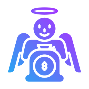 Angel Investor, Angel, Investor, Investment, Fund, Finance icon