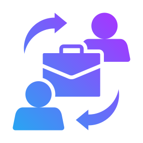 Business To Business, Business, Bb, Transaction, Partner, Collaboration icon