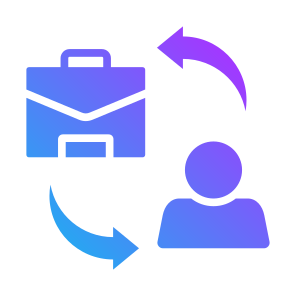 Business To Consumer, Business, Consumer, Customer, Transaction, Clients icon