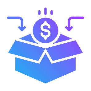 Crowdfunding, Money, Kickstarter, Investment, Funding, Donation icon
