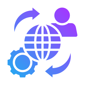 Outsourcing, Process, Global, Employee, Worker, Management icon