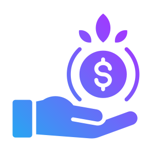 Profit Investment,  Profit, Investment, Sustainability, Green Economy, Sustainable Growth icon