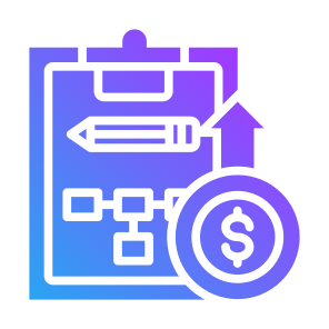 Strategic Planning, Budgeting, Financial, Strategy, Planning, Flowchart icon