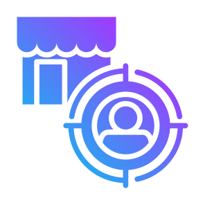 Target Market, Target, Shop, Consumer, Audience, Customer icon