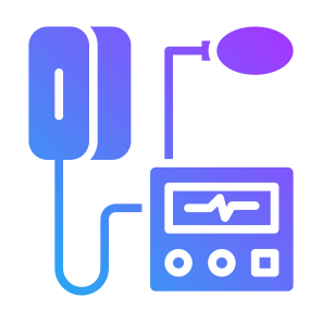 Blood Pressure Meter, Medical Tool, Medical Equipment, Sphygmomanometer, Tensiometer  icon