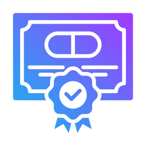 Certificate, Medicine, Pharmacy, Medication, Healthcare And Medical  icon