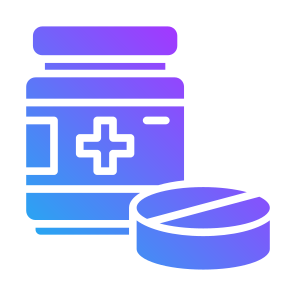 Medicine, Bottle, Pharmacy, Drugs, Pills, Healthcare,  Medical icon