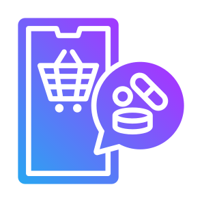 Online Store, Pharmacy, Commerce, Medicine, Drugs, Pills icon