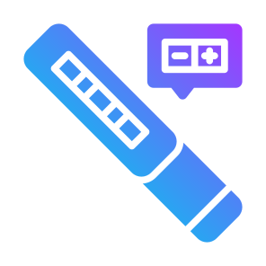 Pregnancy Test, Maternity, Motherhood, Healthcare And Medical, Medical Test  icon