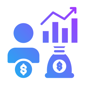 Investor, Money, Venture, Profit, Investment icon