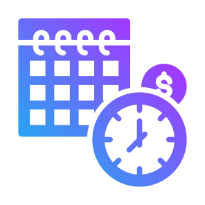 Long Term Debt, Schedule, Payment, Loan, Calendar icon